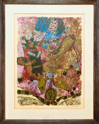 La Princesse et le Bouffon by Theo Tobiasse, c. 1978