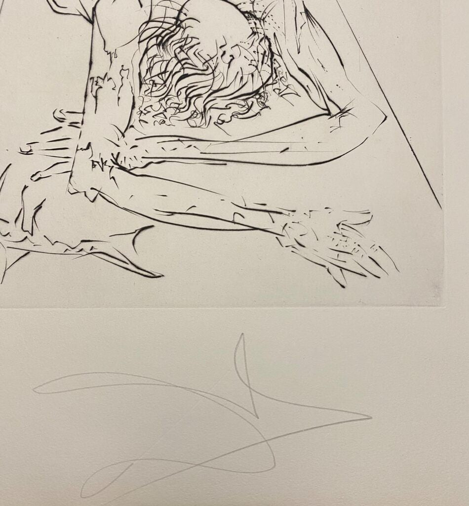 The Old Man and the Sea - The Fall by Salvador Dalí, 1974 (view 3)