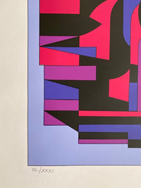 Untitled by Victor Vasarely, 1984 (view 3)