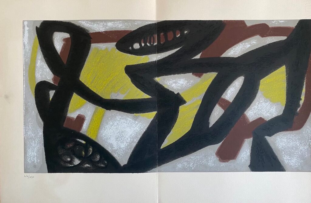 Les miroirs du Roi Salomon by Jean-Michel Atlan, 1962