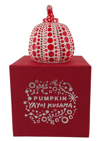 Red and White Pumpkin by Yayoi Kusama, c. 2015 (view 4)