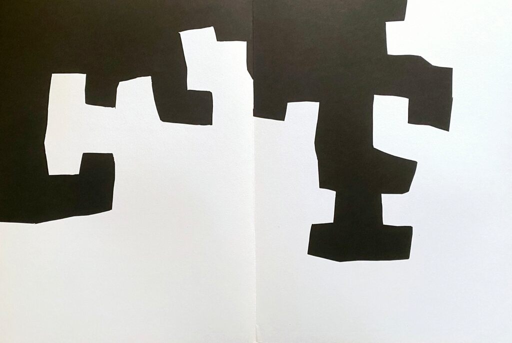 Untitled by Eduardo Chillida, 1973