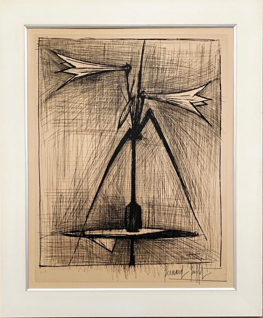 Bouquet de Lys de Bernard Buffet, 1963