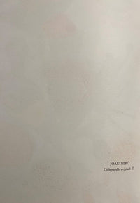 Lithographie originale II de Joan Miró, 1977 (vue 2)
