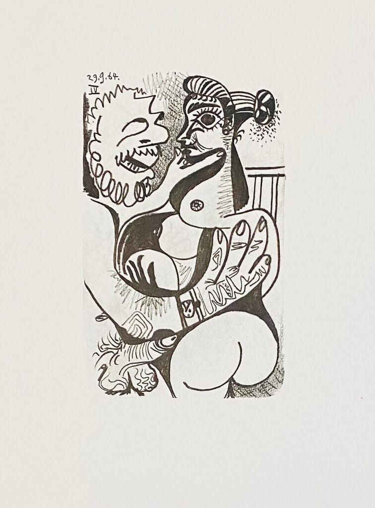 Le Goût du Bonheur by Pablo Picasso, 1970