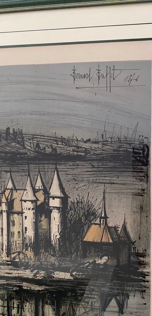 Château de Val de Bernard Buffet, 1976 (vue 2)