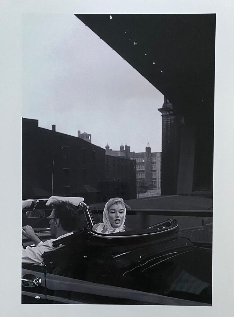 Marilyn and Arthur Miller, NYC, 1957, 5C by Sam Shaw, 2005
