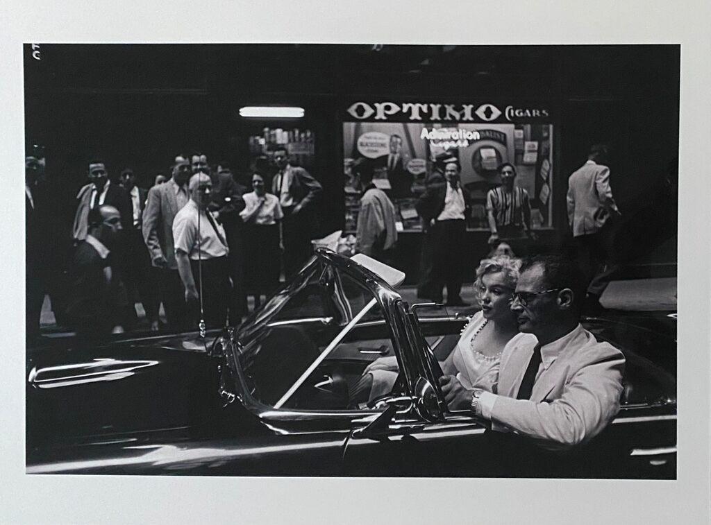 Marilyn and Arthur Miller, NYC, 1957, 3C de Sam Shaw, 2005