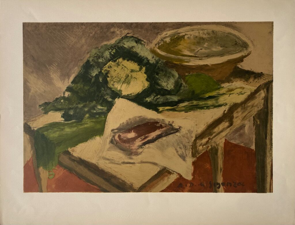 Nature morte, Le chou (1930) d'André Dunoyer de Segonzac, 1967