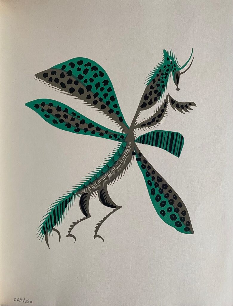 Libellule de Castille by Jean Lurçat, 1948