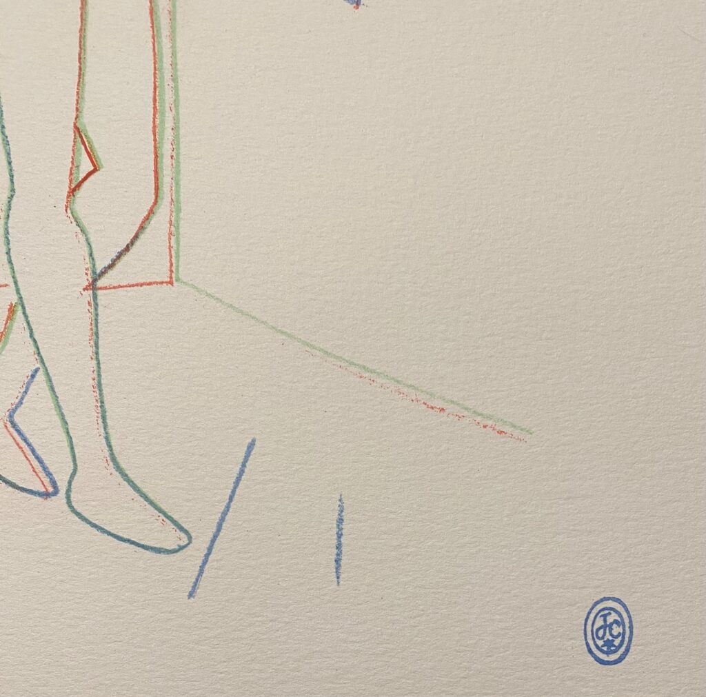 Untitled by Jean Cocteau, 1993 (view 3)