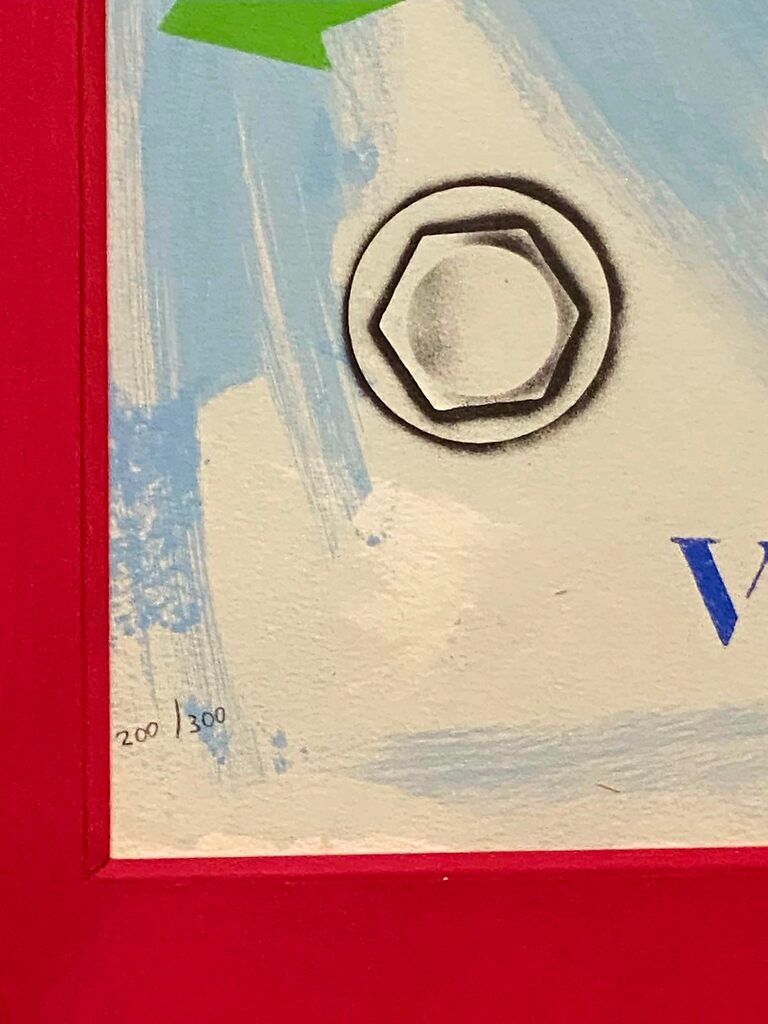 Vacarme by Peter Klasen, 1992 (view 2)