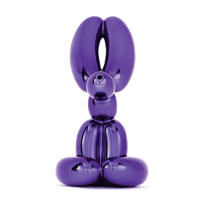 Set of 3 Balloon Animals (Violet Rabbit, Orange Monkey, Magenta Swan) by Jeff Koons, 2019 (view 5)
