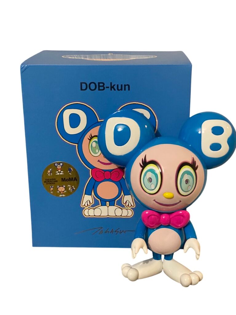 DOB-kun (Light Blue) by Takashi Murakami, 2019 (view 4)