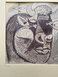 Guernica Study by Pablo Picasso, 1990 (view 2)