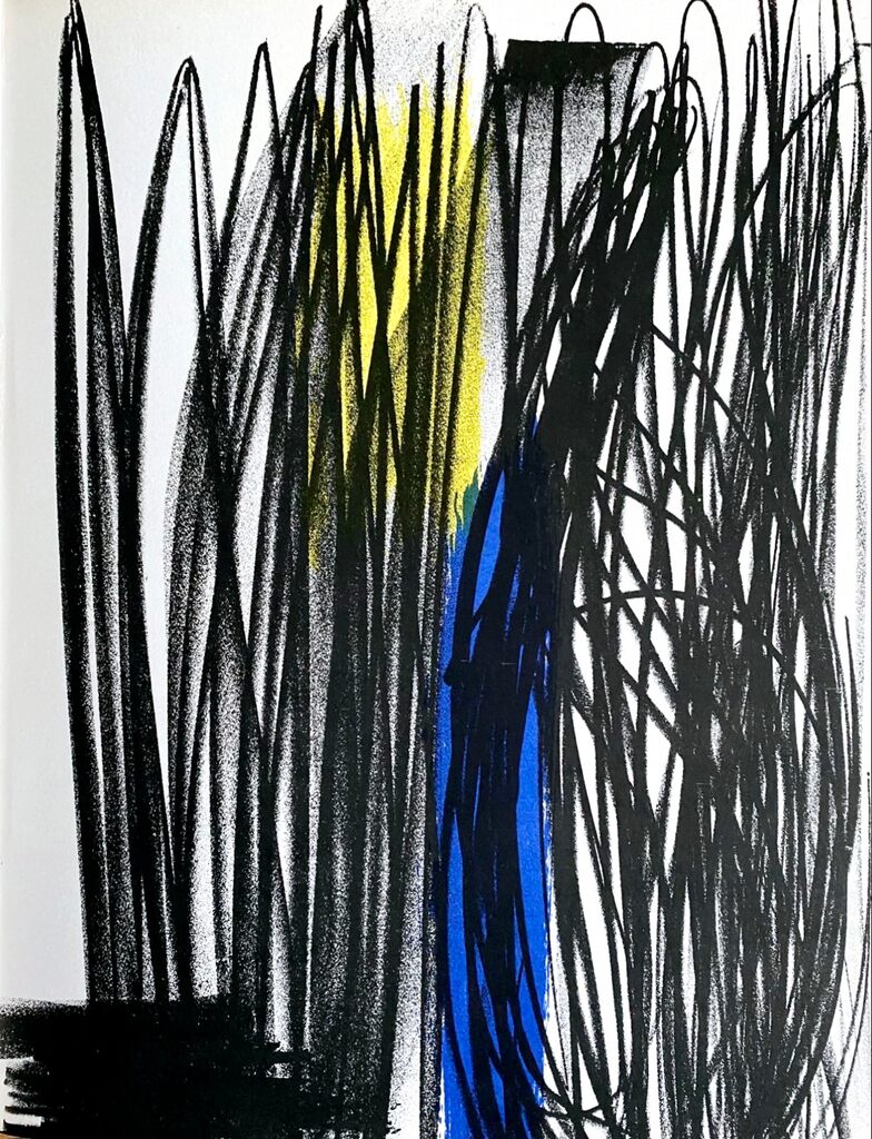 Composition de Hans Hartung, 1973