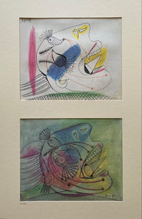 Guernica Study by Pablo Picasso, 1990