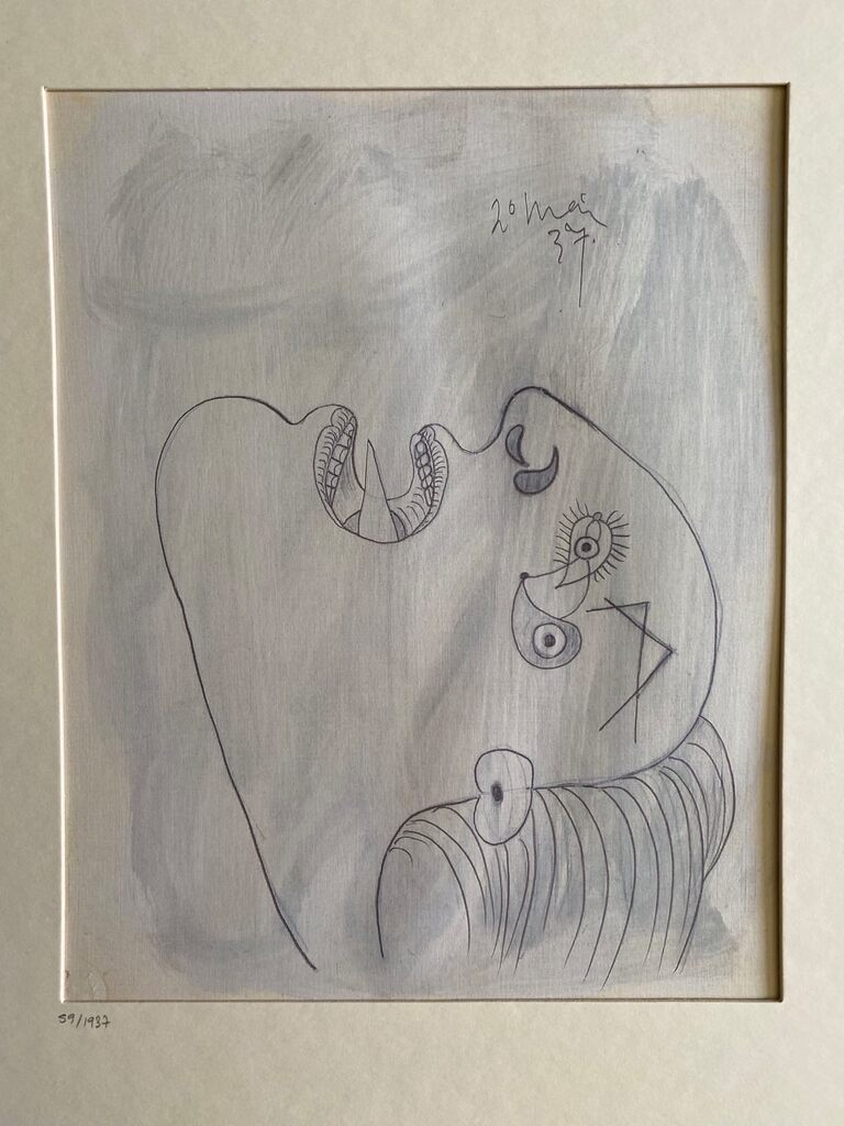 Guernica Study by Pablo Picasso, 1990 (view 2)