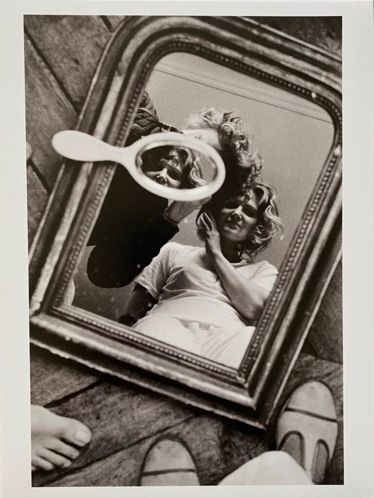Autoportrait au miroir de Denis Roche, 2016