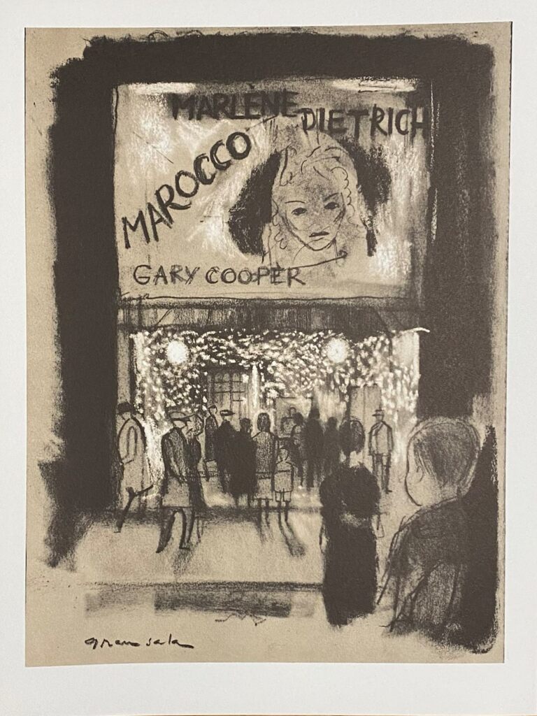 Marlene Dietrich d'Emilio Grau Sala, 1971