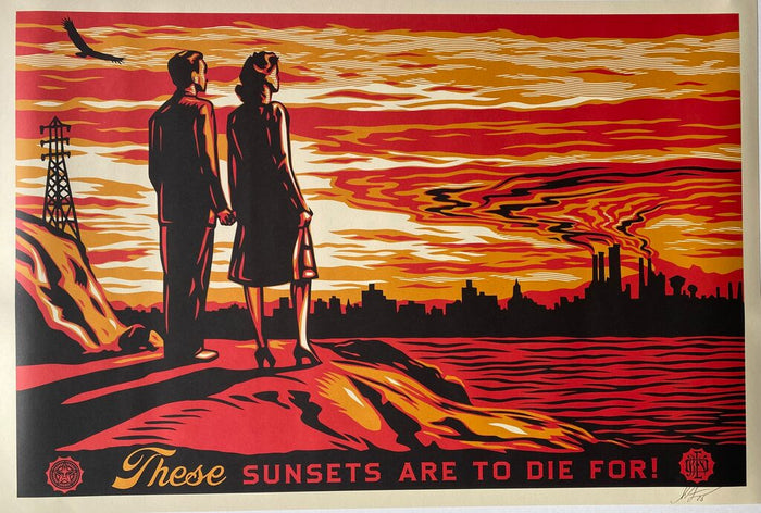 These Sunsets are to Die! de Shepard Fairey, 2026