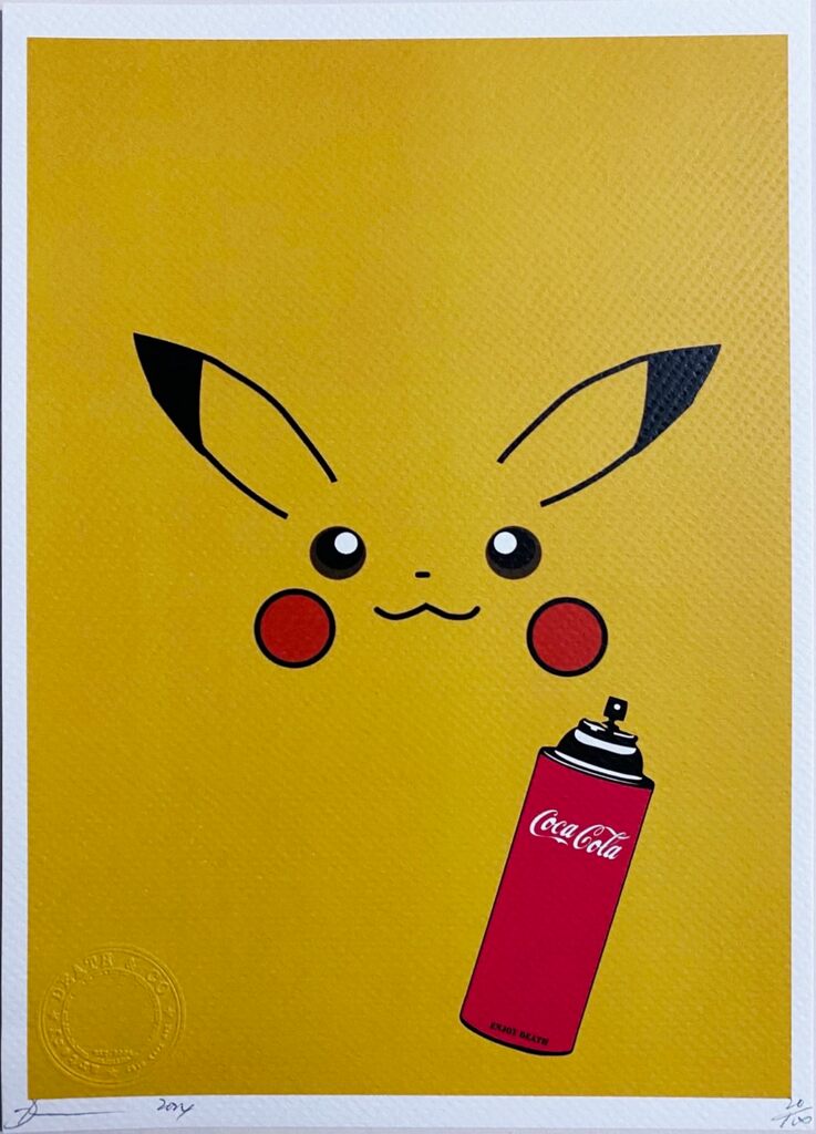 Pikachu & Simpson de Death NYC, 2024 (vue 3)