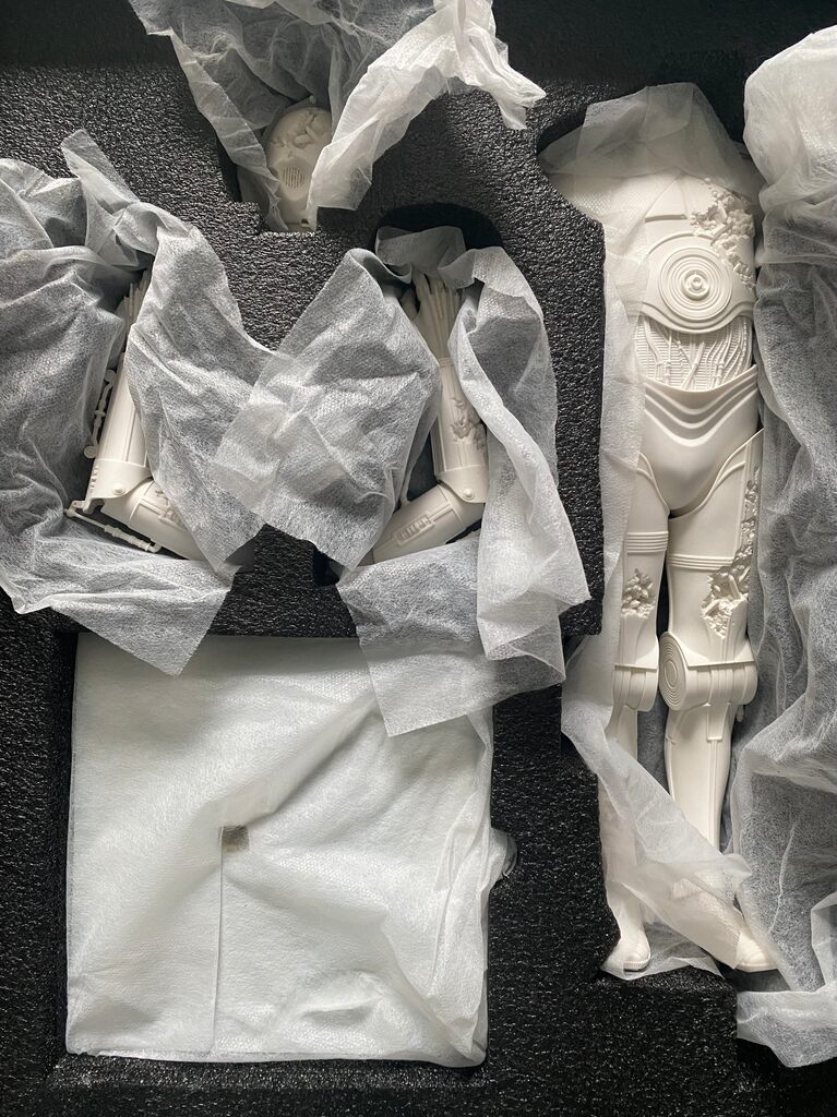C-3PO Crystallized Relic Statue de Daniel Arsham, 2023 (vue 6)