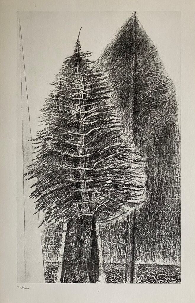 The Fascinating Cypress (Le Fascinant cyprès) by Max Ernst, 1972