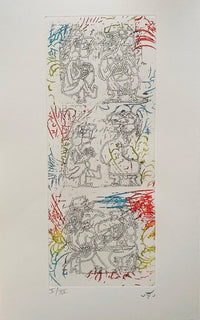 Ubu roi V de Roberto Matta, 1982
