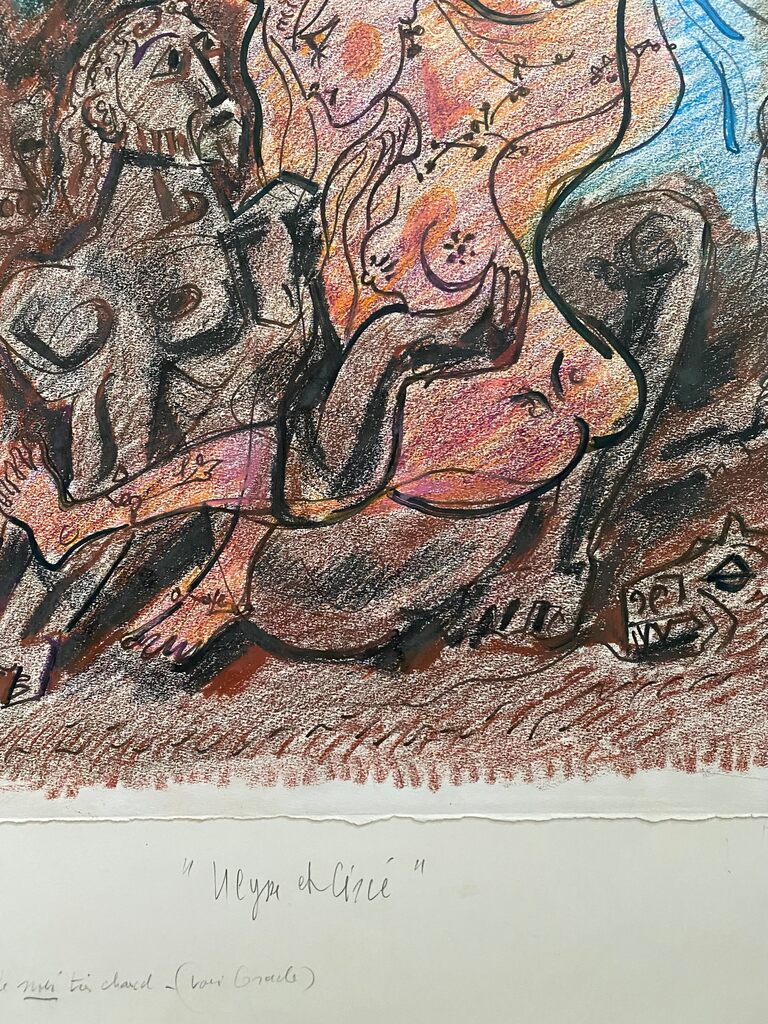 Ulysses & Circe by André Masson, 1979 (view 4)