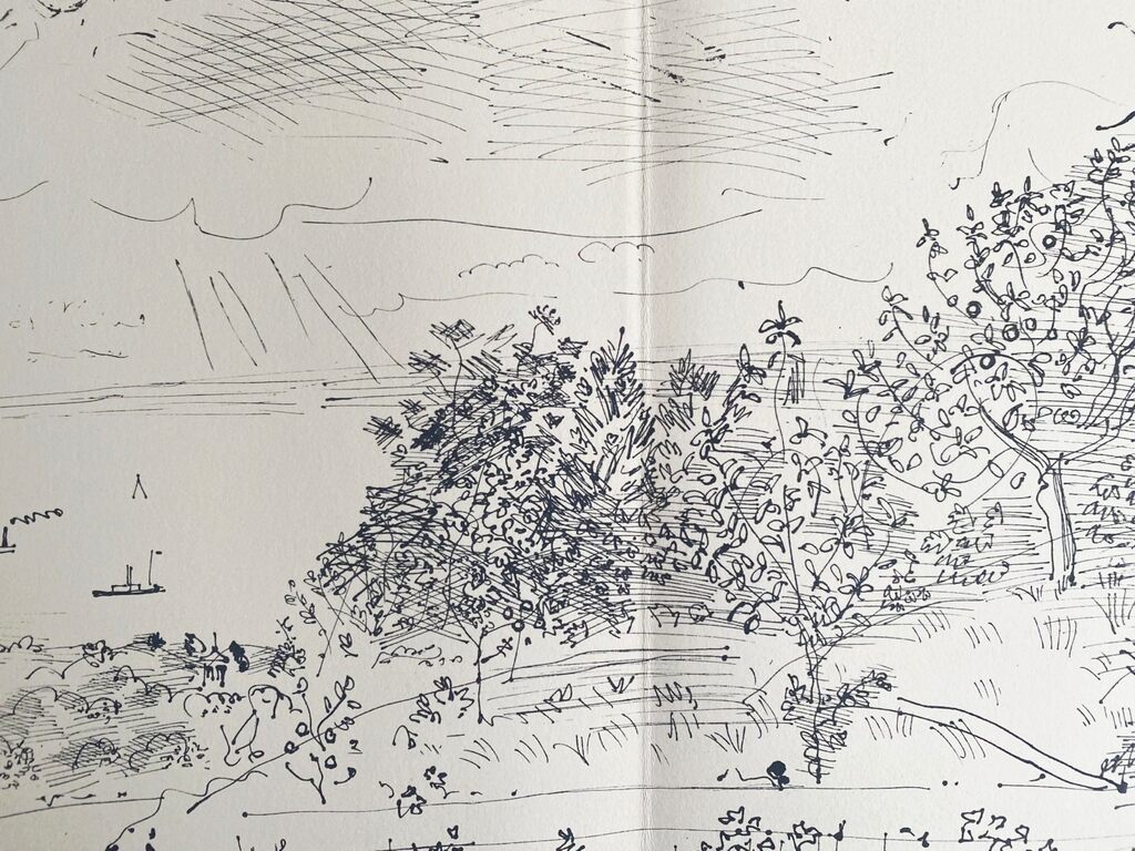 Les Côtes Normandes by Raoul Dufy, 1961 (view 2)