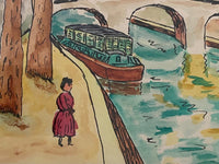 Bord de Seine, Paris by Élisée Maclet, c. 1950 (view 4)