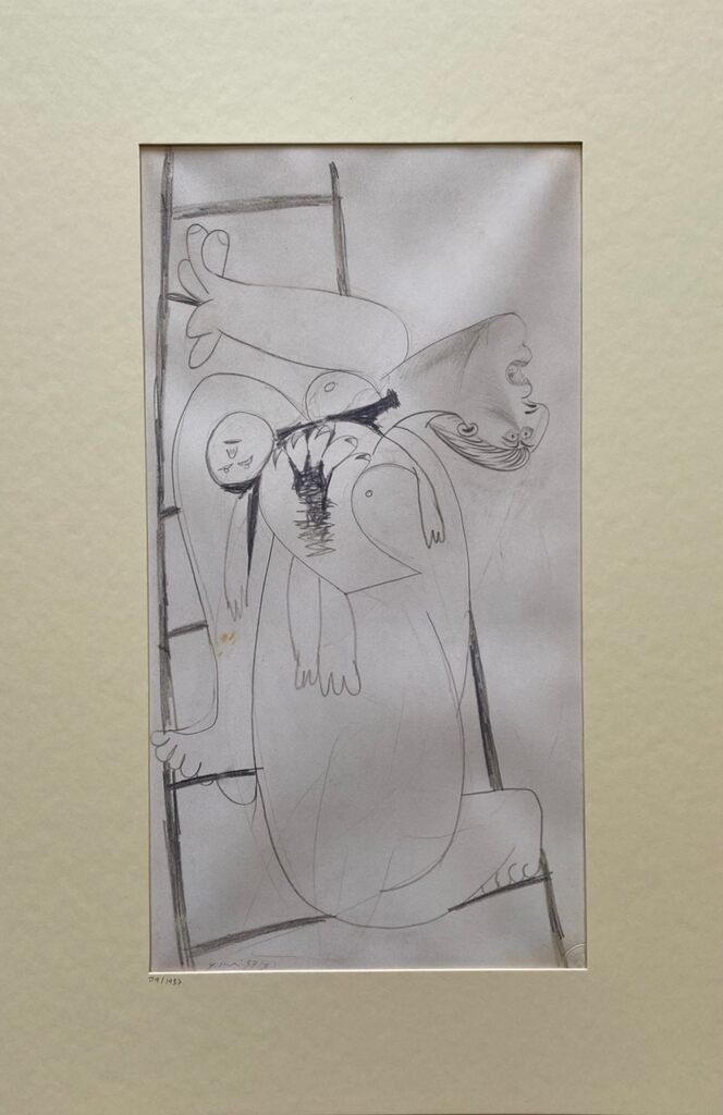 Guernica Study by Pablo Picasso, 1990