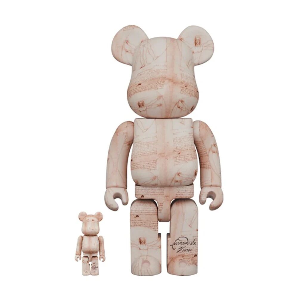 Leonardo da Vinci - Vitruvian Man 400% + 100% de BE@RBRICK, 2024