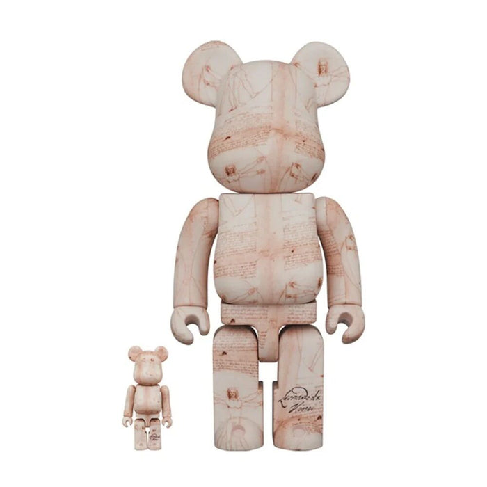 Leonardo da Vinci - Vitruvian Man 400% + 100% de BE@RBRICK, 2024