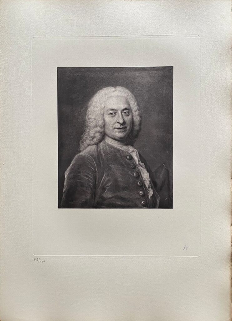 Portrait de René Frémin de Maurice-Quentin de La Tour, 1908