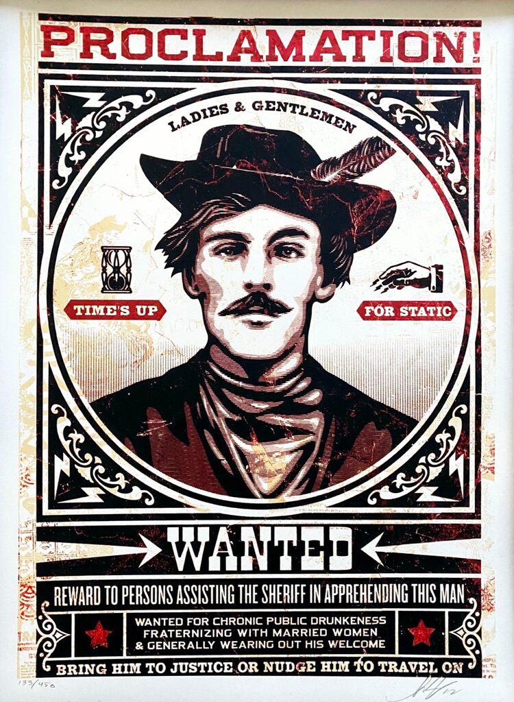 Travel On by Shepard Fairey, 2012