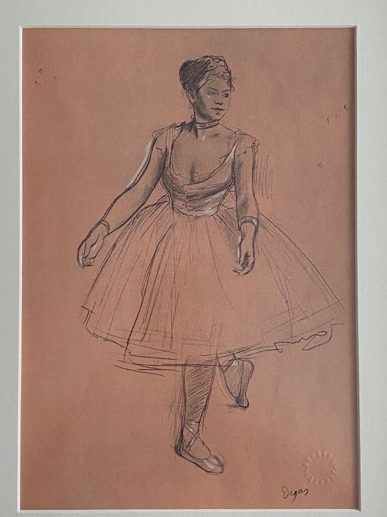 Etude de danseuse by Edgar Degas, 1957 (view 2)