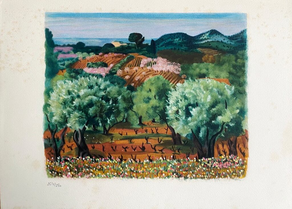 Collines de Moïse Kisling, 1954