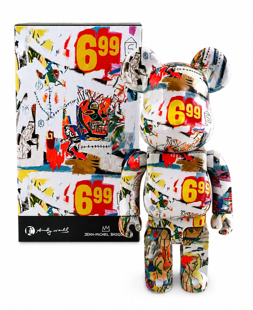Warhol & Basquiat N°4 de BE@RBRICK, 2021 (vue 4)