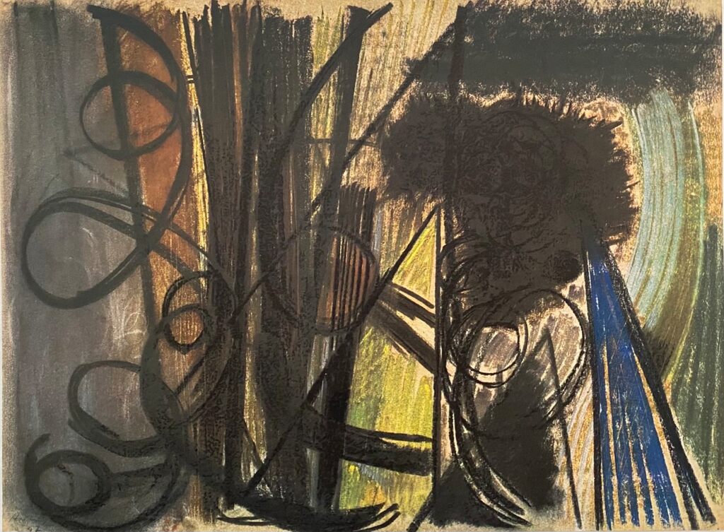 Pastel P.1947-20 by Hans Hartung, 1961