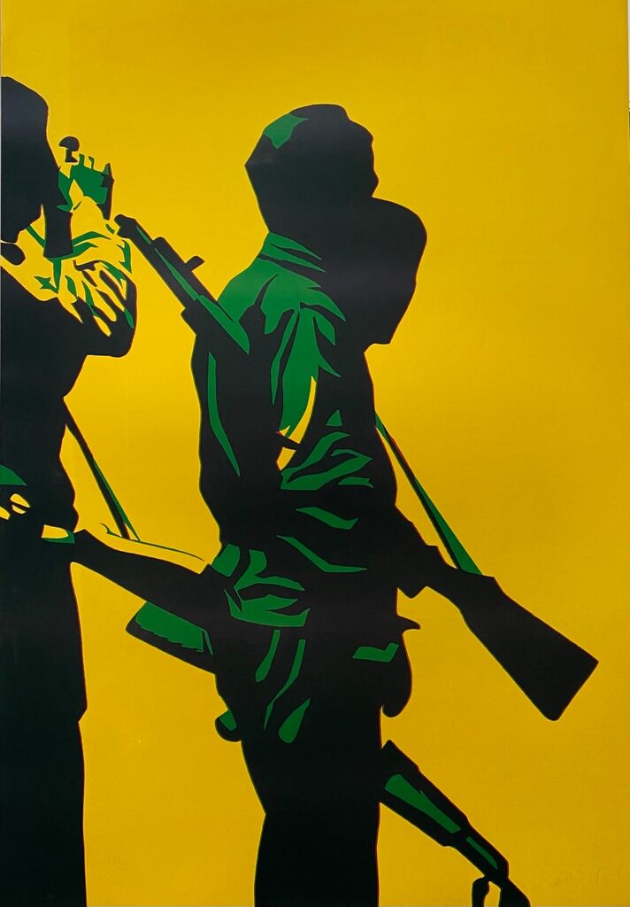 Le soldat by Bernard Rancillac, 1974