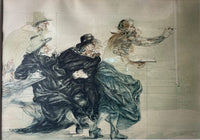 Hommage à Rembrandt de Claude Weisbuch, vers 1975 (vue 2)