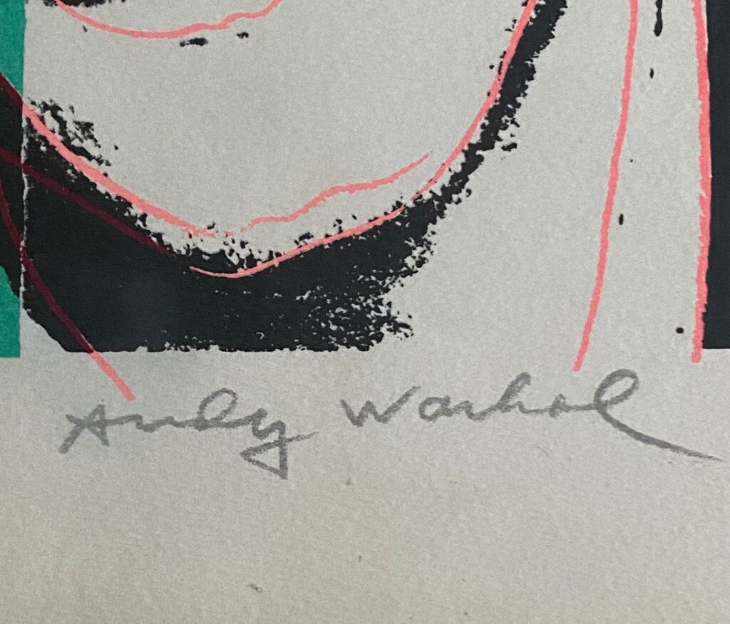 Gérard Depardieu by Andy Warhol, 1986 (view 3)