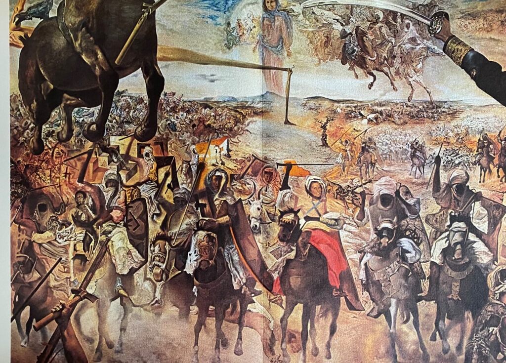 La bataille de Tétouan by Salvador Dalí, 1980
