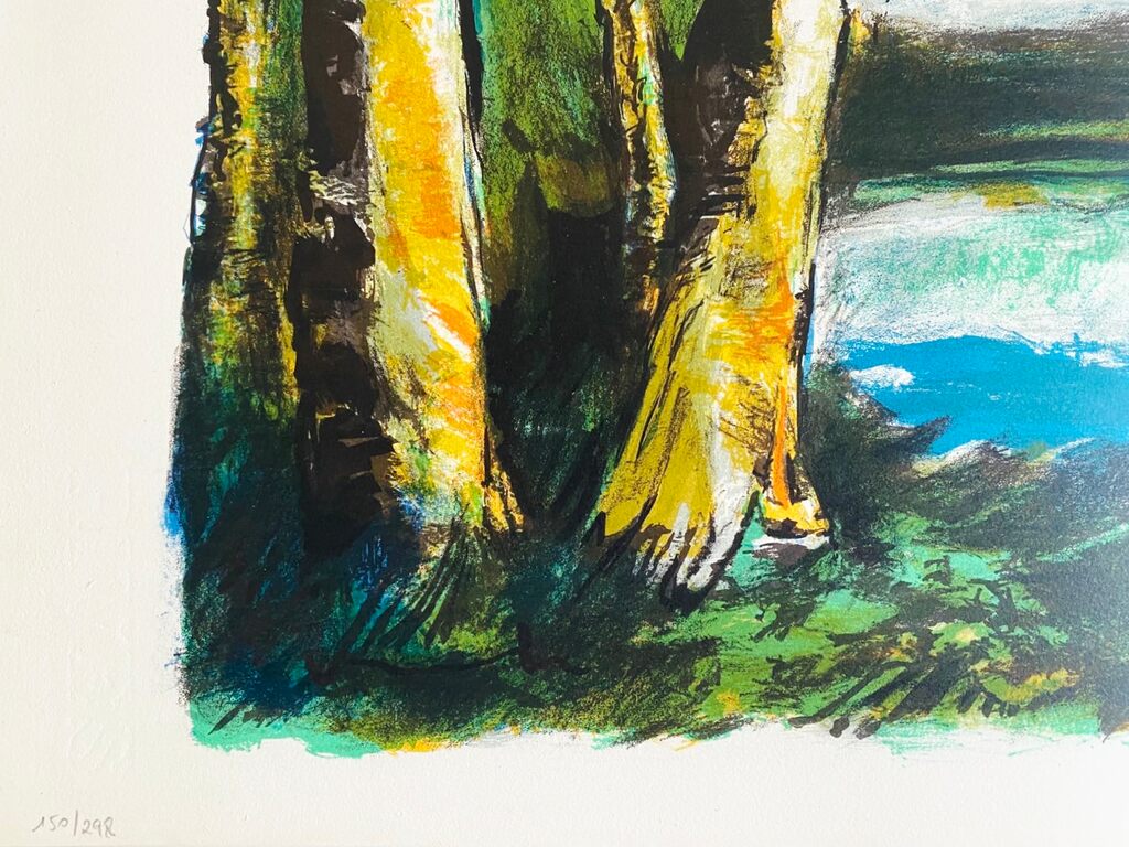 L'étang de Tardais by Maurice de Vlaminck, 1962 (view 2)