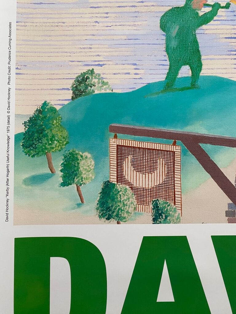 Kerby (After Hogarth) Useful Knowledge by David Hockney, 2025 (view 2)