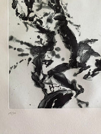 L'évidence de la nuit II by Zao Wou-Ki 趙無極, 1991 (view 3)