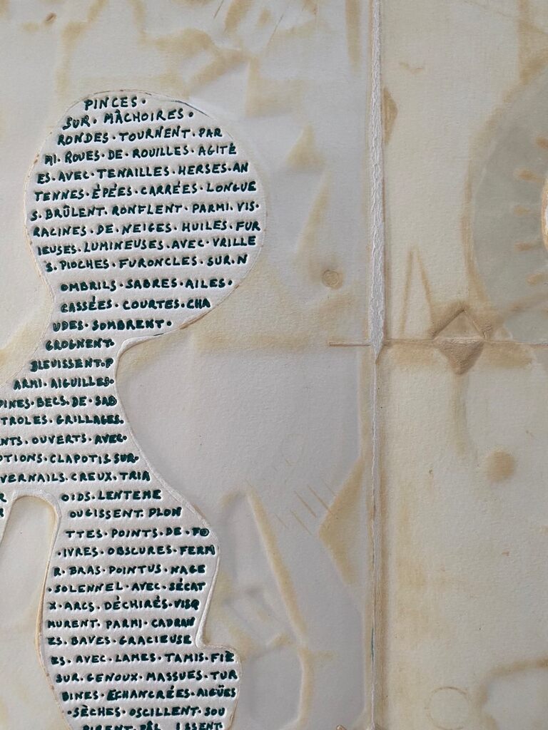 Chronique des astéroïdes I by Paolo Boni, 1981 (view 3)