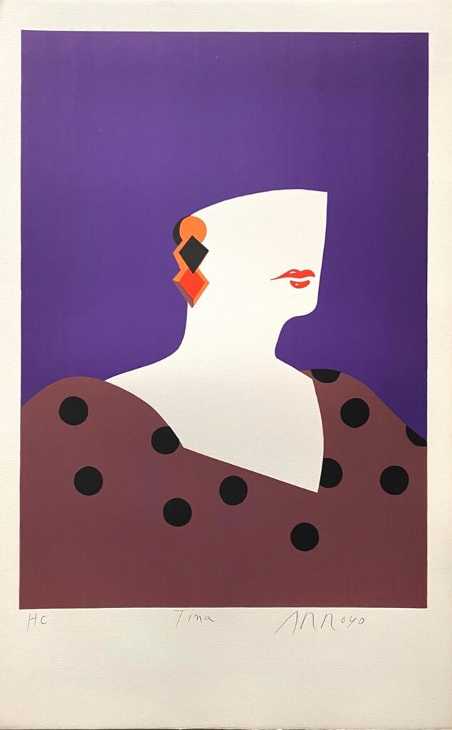 Tina by Eduardo Arroyo, 1974